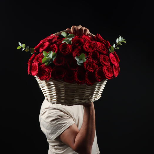 Roses in Basket