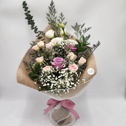 With LOVE Hand Bouquet