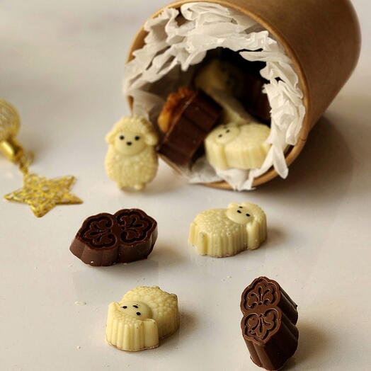 كوب شوكولاتة متنوعة لعيد الأضحى