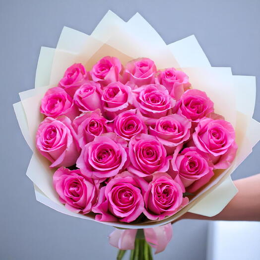 Romantic Pink Rose Bouquet