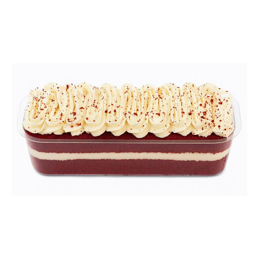 Red Velvet Cream Cheese Slice Cake