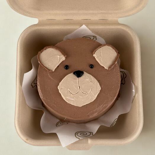 Teddy Love – Шоколадный бенто-торт