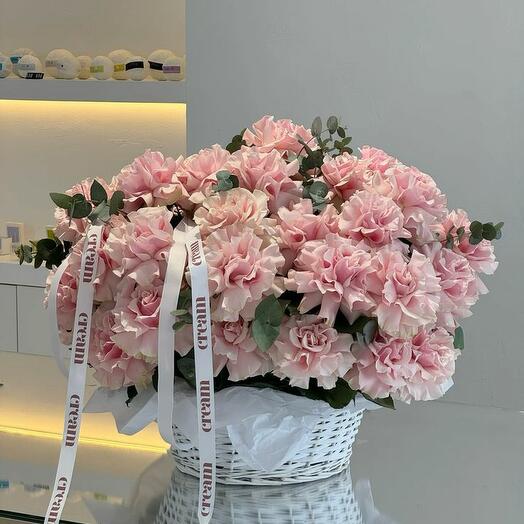 Pink basket