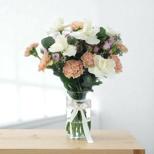 Soft Elegance Vase Arrangement