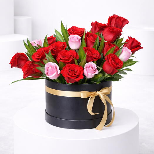 Mon cœur est à toi Coffret 21 Roses
