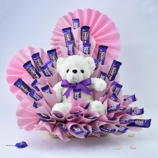 Чудеса Cadbury с мишкой