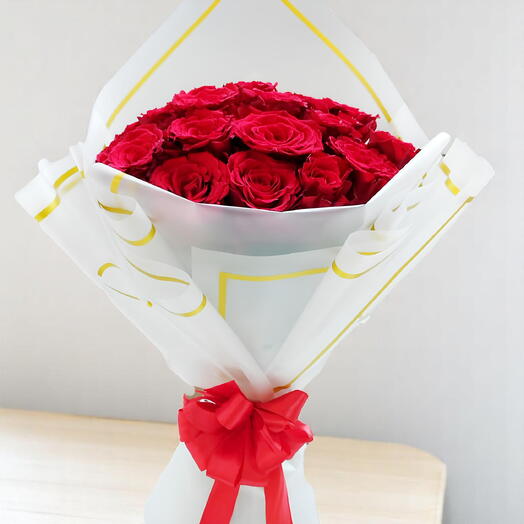 Classic Red Rose Bouquet