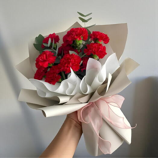 ️ ️ Ruby Affection! 11 Red Carnations for a Sweet   Heartfelt Message! RomanticGifts CarnationLove