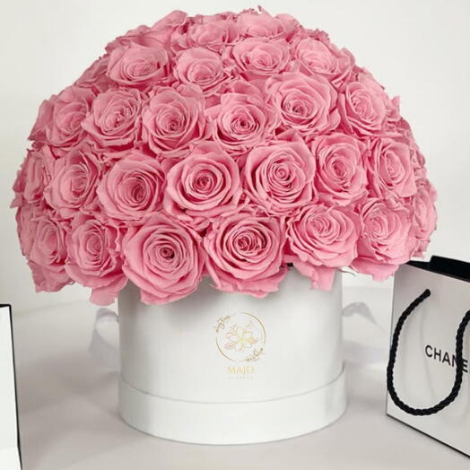 La Rose Dome - Pink Roses