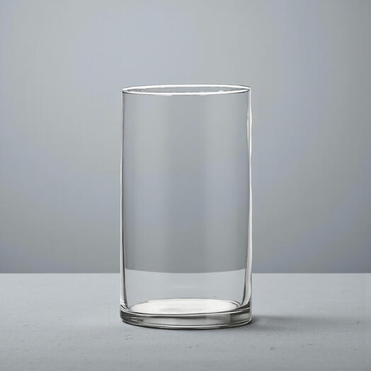 Cylinder Glass Vase 10*20cm