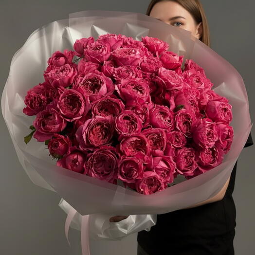 The Julietta Cerise bouquet