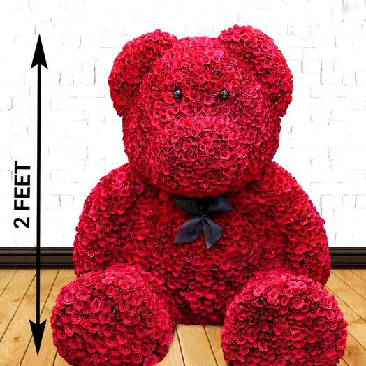 1000 Red Roses Teddy Bear