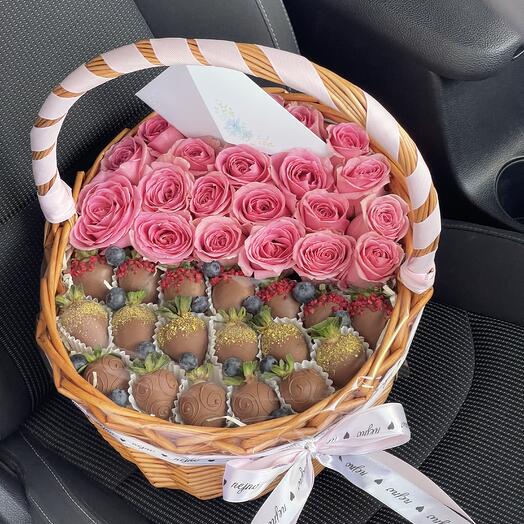 Panier de fraises (taille M)