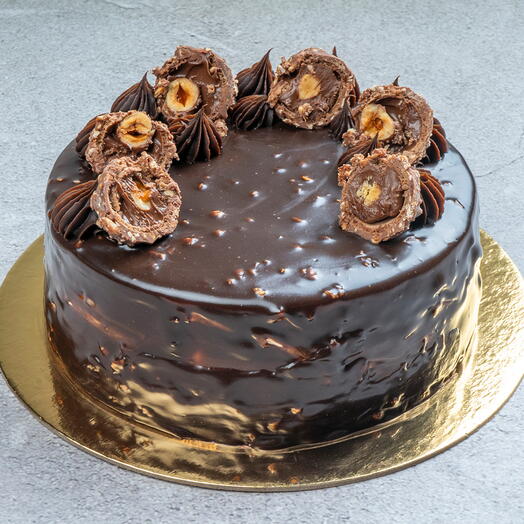 Ferrero rocher cake