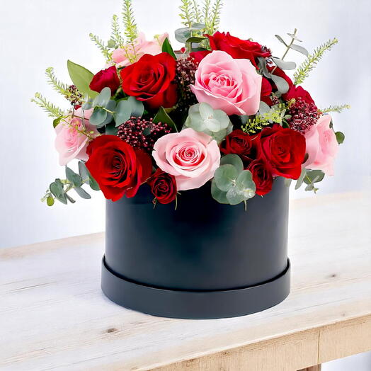 Elegant Box Flower Bouquet