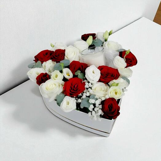 Цветы в коробке