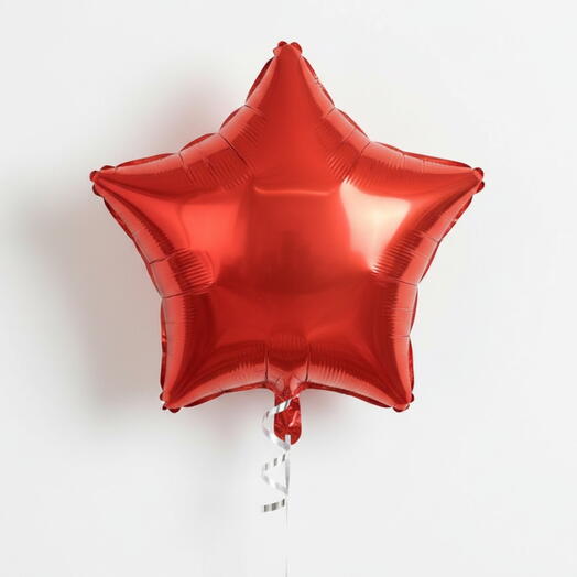 Red Star Foil Balloon | Bold Pop of Color for Birthdays   Celebrations ⭐️🎈