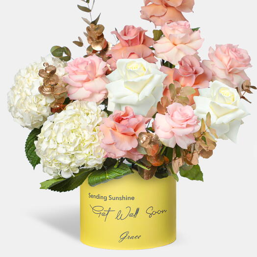 Скорейшего выздоровления Elegant Ivory в большой коробке