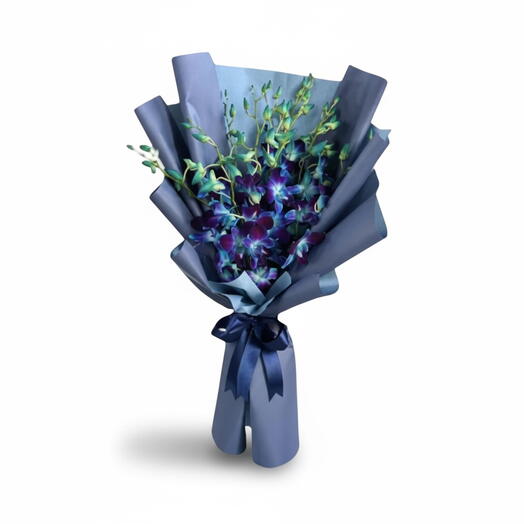 Синие орхидеи