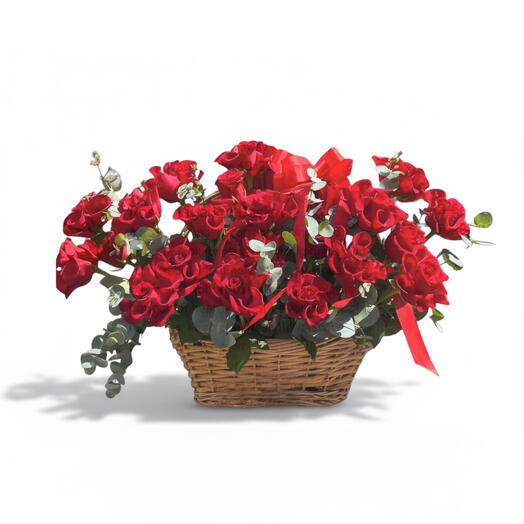 Scarlet Passion Basket