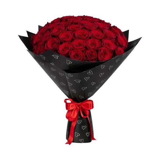 букет из 101 красной розы
