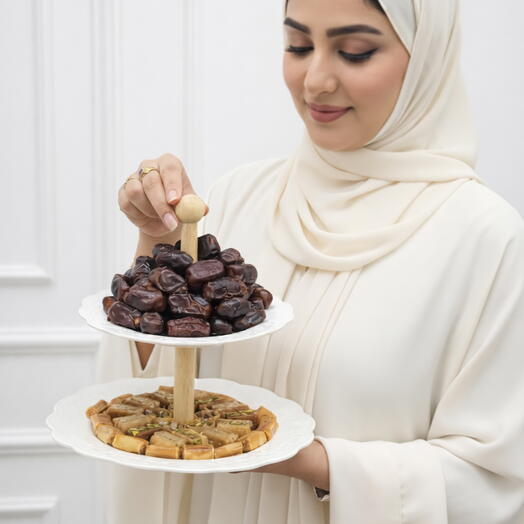 Золотые лакомства к Рамадану - финики   баклава