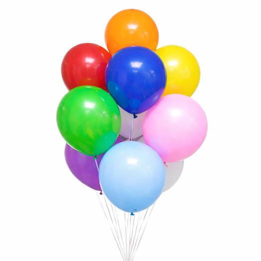 11 Assorted Helium Balloons