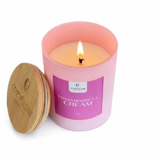Strawberries   Cream – Scented Candle