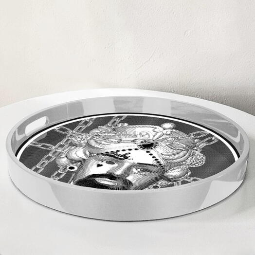 Sagrada Familia Round Tray Il Trasgressivo