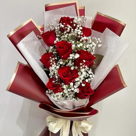 Red Perfection (Red and White Wrapping)