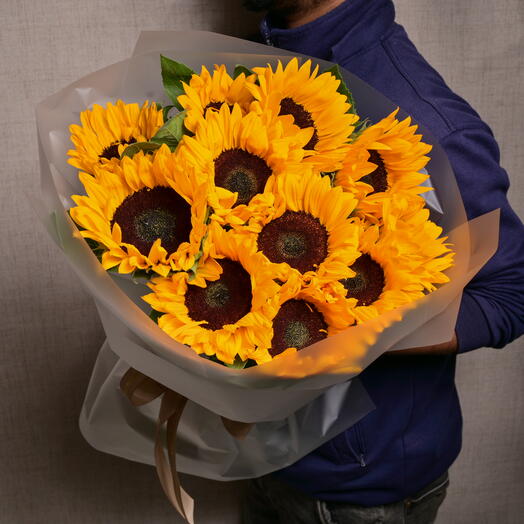 11 Букет подсолнухов 6546