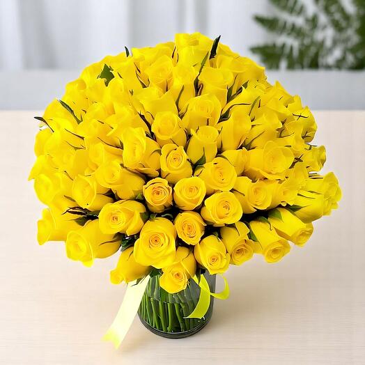 101 Yellow Roses