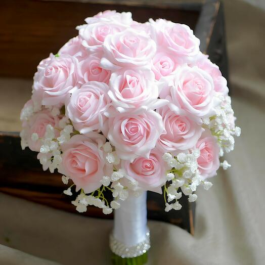 Bridal bouquet pink