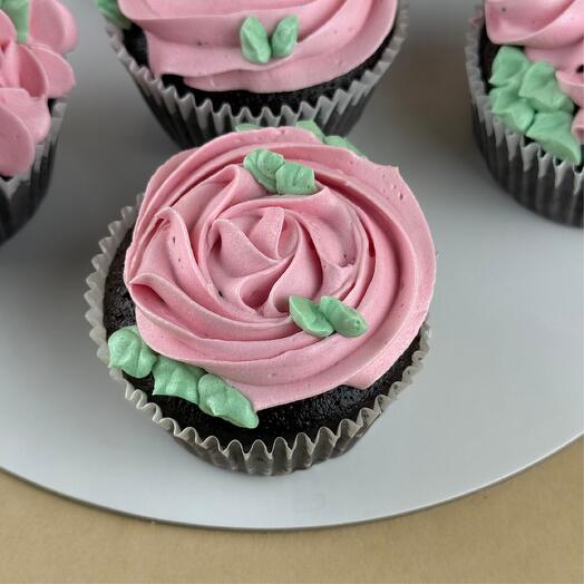 Velvet Bliss Cupcakes 4 unidades | RC-CK706
