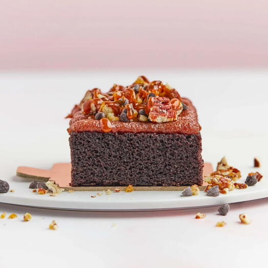 ChocoMelt кусочек брауни с карамелью и пеканом