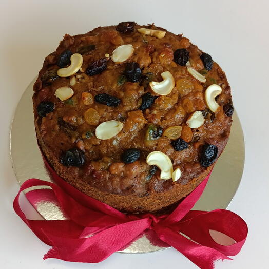 Рождественский фруктовый торт, традиционный сливовый пирог с начинкой (халяль)