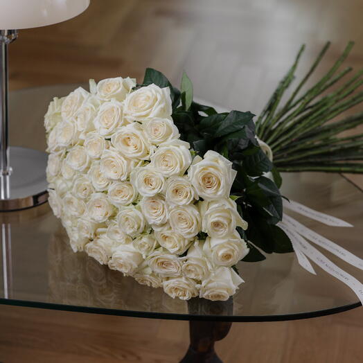 51 White Roses