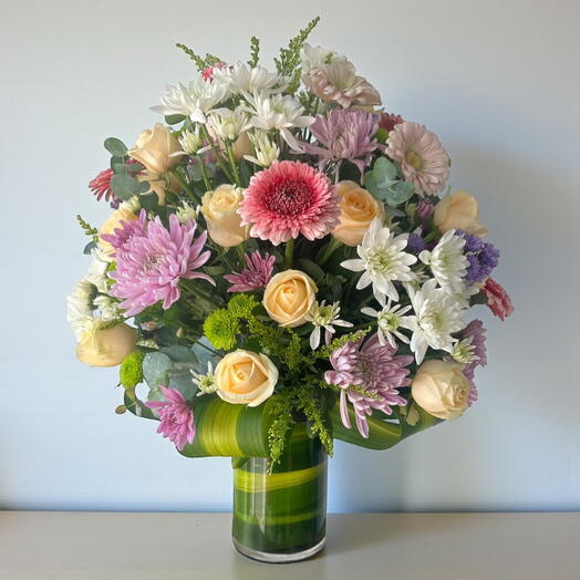 Subscription (Weekly or Monthly) - Pastel Grace Vase