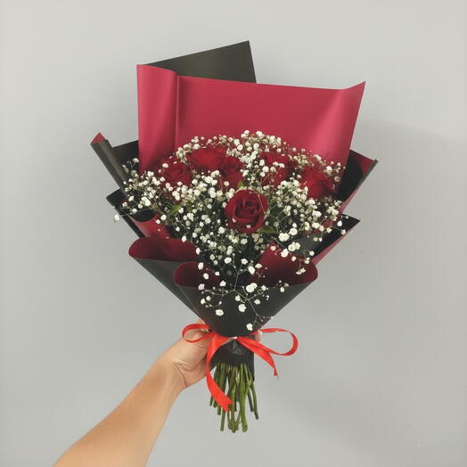 Delicate Love Roses Bouquet