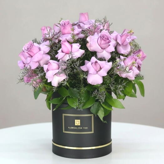 Цветы в коробке