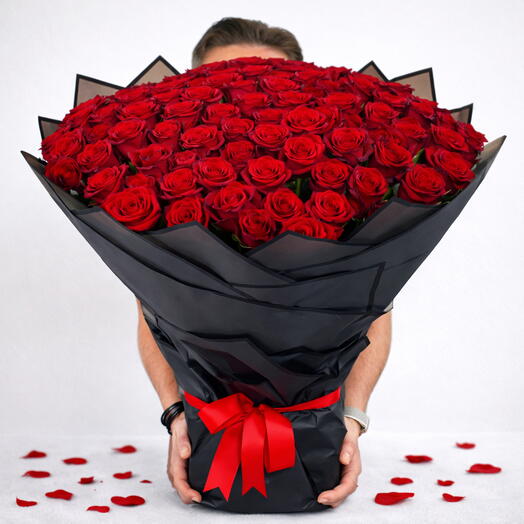 101 Red Roses Bouquet