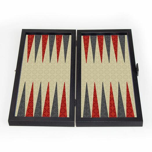 Kashani handcrafted wooden backgammon 30 x 17 cm