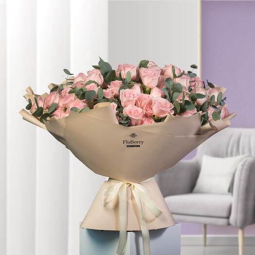 101 Light Pink Roses Air