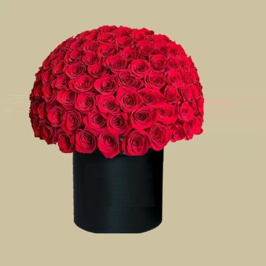 Коробка из 150 роз