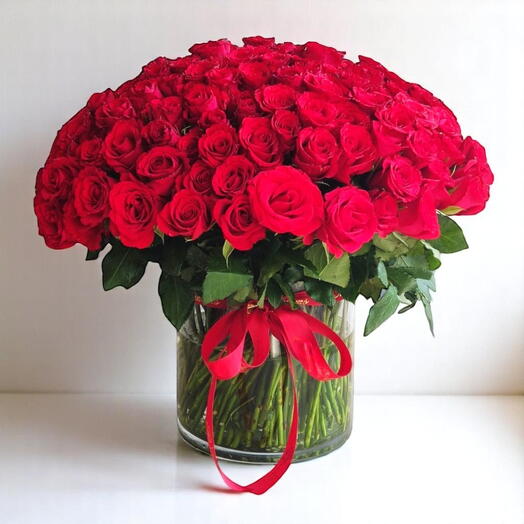 ️🔥 101 красный лепесток! Высшая клятва любви! Эта ваза — всё! РомантическиеПодарки ЦветочныеМечты