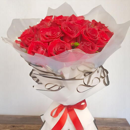 Classic Red Roses Bouquet