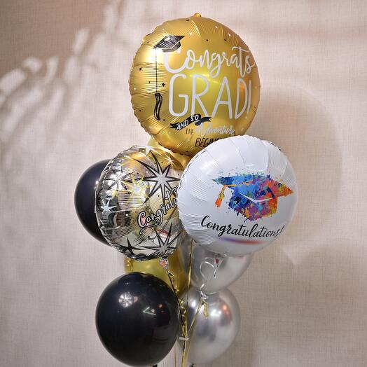 Graduation Balloon Set - 6  6765