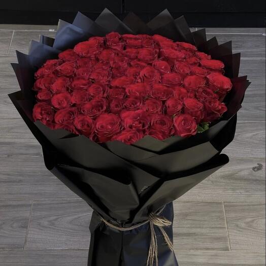 51 Red Roes  Bouquet
