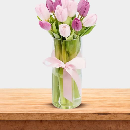 Jarrón Flor del Crepúsculo de cumpleaños