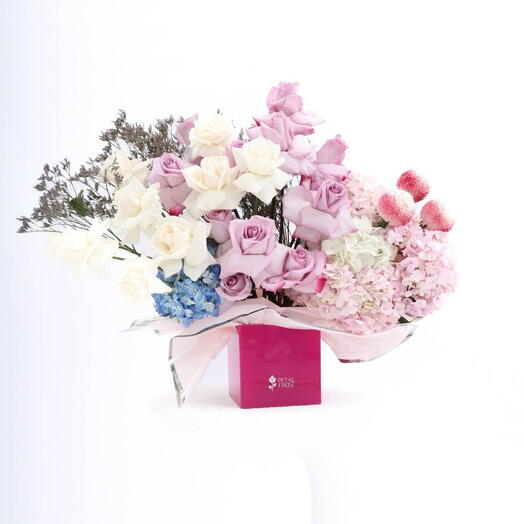 Сумеречная цветочная коробка